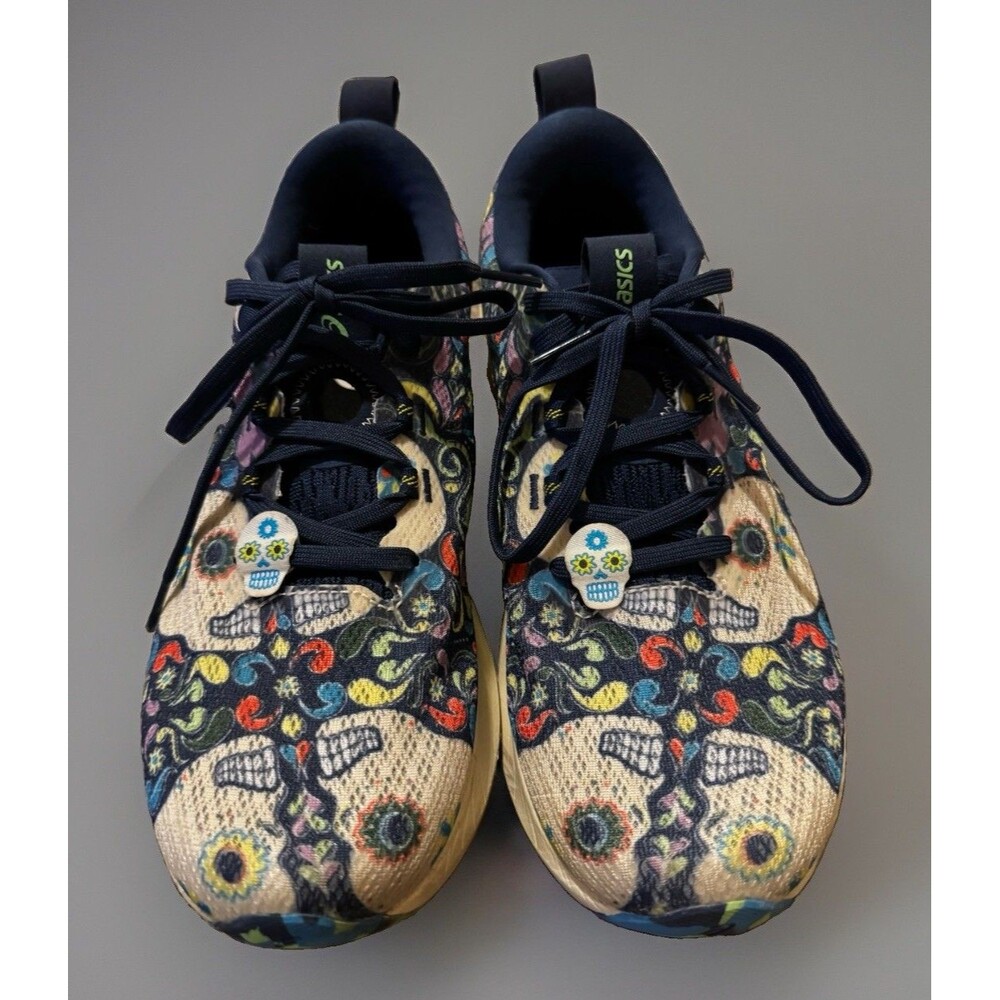EUC M9.5 W11 ASICS Gel NOOSA TRI 16 LIMITED EDIT Dia De Muertos 1011C029 400